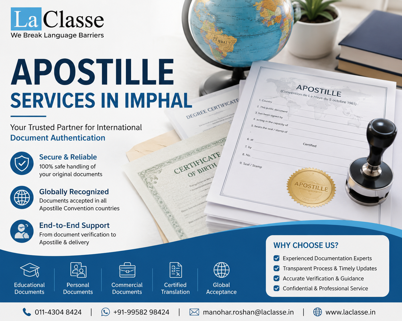 Apostille Services in Imphal: Complete Guide for International Documents